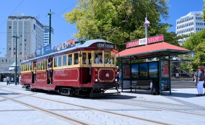 Tram 244 in Cathedral Square city sights resize.jpg